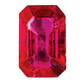 Ruby AA Quality 5x3mm Emerald Cut