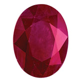 Ruby, 9x7mm, Oval A