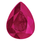 Ruby A Quality 8x6mm Pear