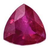 Ruby A Quality 5mm Trillion