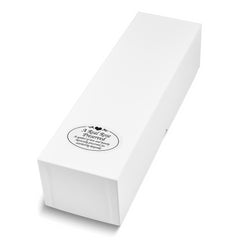 Red Lacquer Dipped Natural Rose with Green Leaves and Stem