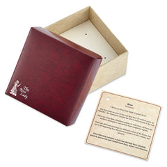 24k Gold-trim Lacquer Dipped Pink Rose on Leaf Pin/Boutonniere