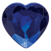 Blue Sapphire A Quality 6mm Heart