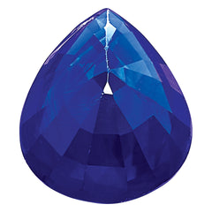 Blue Sapphire, 9x7mm, Pear AA