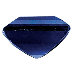 Blue Sapphire A Quality 4mm Square Step-Cut
