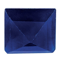 Blue Sapphire A Quality 4mm Square Step-Cut
