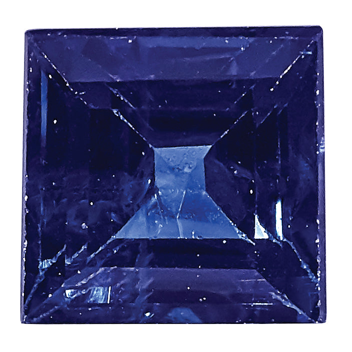 Blue Sapphire AA Quality 4mm Square Step-Cut