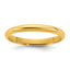 14k Madi K Polished 2mm Half Round Band Size 3 Baby / Children's Ring