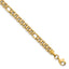 Fancy Link Bracelet in 14K Yellow Gold, 4.5mm, 7.5 Inch - Sophia Jewelers