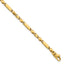 14k Polished Fancy Bar Link 8 inch Bracelet