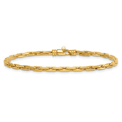 14k Polished 2.9mm Fancy Link 7.5 inch Bracelet