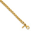Fancy Twist Curb Bracelet in 14K Yellow Gold - Sophia Jewelers