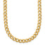 Fancy Curb Link Necklace in 14K Yellow Gold - Sophia Jewelers