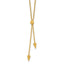 Triangle Drop Necklace in 14K Yellow Gold - Sophia Jewelers