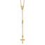 Beaded Rosary Necklace in 14K Yellow Gold - Sophia Jewelers