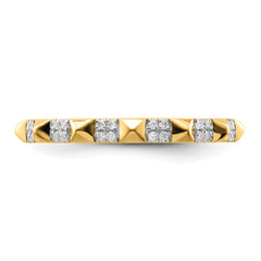 14k Stackable Expressions Diamond Ring