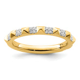 14k Stackable Expressions Diamond Ring