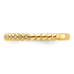 14k Stackable Expressions Diamond Ring