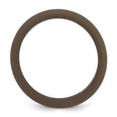 Silicone Bronze Metallic 8mm Band