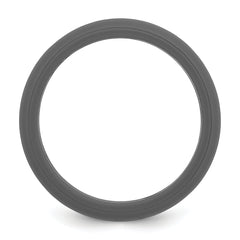 Silicone Dark Gray 8mm Band