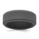 Silicone Dark Gray 8mm Band