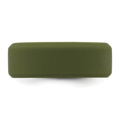 Silicone Olive Green 8mm Band