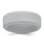 Wedding Band in Metallic Silver-Tone Silicone, 8mm, Size 7–14 - Sophia Jewelers