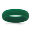 Silicone Hunter Green 5.70mm Wood Grain Pattern Band