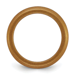 Silicone Metallic Bronze 3mm Band
