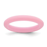 Silicone Pink 3mm Round Band