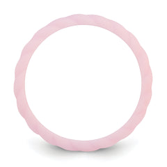 Silicone Lavender 3mm Braided Band