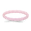 Silicone Lavender 3mm Braided Band