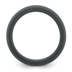 Silicone Grey with Removable Orange Center 8mm Band