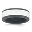 Removable Center Wedding Band in Gray & White Silicone, 8mm, Size 8–13 - Sophia Jewelers