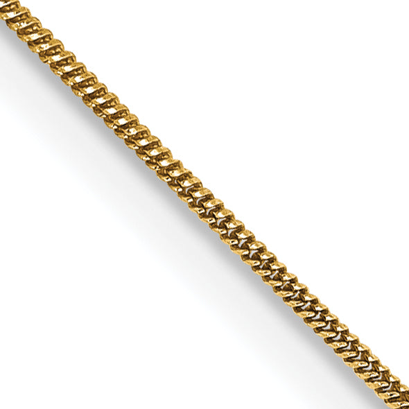 14K 22 inch .65mm Round Snake with Lobster Clasp Chain