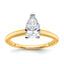 1 Carat Lab-Grown Diamond Pear Solitaire Engagement Ring