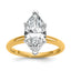 3 Carat Lab-Grown Diamond Marquise Solitaire Engagement Ring
