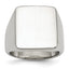 Signet Fashion Ring in Stainless Steel - Sophia Jewelers