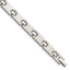 Stainless Steel Brushed and Polished Link Bracelet for Men