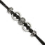 Leather Bracelet in Stainless Steel, 4mm with Extender, 8.2 Inch - Sophia Jewelers