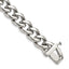 Chisel Men's Curb ID Bracelet in Stainless Steel, 13mm, 8.5 Inch - Sophia Jewelers