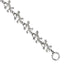 Stainless Steel Polished & Antiqued Lizards Toggle Bracelet for Men