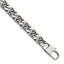 Chisel Men's Fancy Link Bracelet in Stainless Steel, 9mm, 8.8 Inch - Sophia Jewelers