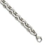 Chisel Men's Oval Link Chain Bracelet in Stainless Steel, 8mm, 8.2 Inch - Sophia Jewelers