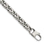 Chisel Fancy Link Bracelet in Stainless Steel, 8mm, 8.5 Inch - Sophia Jewelers