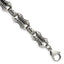 Chisel Men's Patterned Link Bracelet in Stainless Steel, 13mm, 8.8 Inch - Sophia Jewelers
