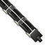 Chisel Men's Inlay Link Bracelet in Black IP-Plated Stainless Steel, 8.8 Inch - Sophia Jewelers
