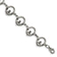 Claddagh Bracelet in Stainless Steel, 7.2 Inch - Sophia Jewelers