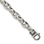 Stainless Steel Brushed and Polished Bracelet for Men