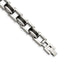 Chisel Men's Link Bracelet in Black IP-Plated Stainless Steel, 10mm, 8.8 Inch - Sophia Jewelers